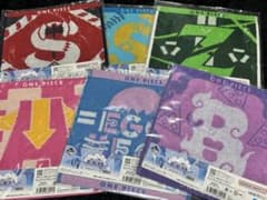 이치 반 쿠지 ONE PIECE 타월 아소트 6 점