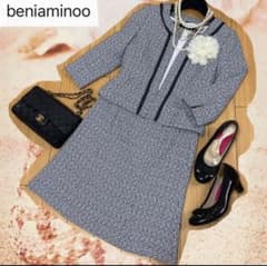 beniamino ノーカラーフォーマルスーツ　Mのサムネイル