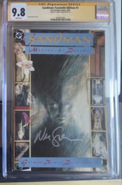 SANDMAN ニール・ゲイマン直筆サイン入り『サンドマン #1』 SANDMAN ニール・ゲイマン直筆サイン入り『サンドマン #1』