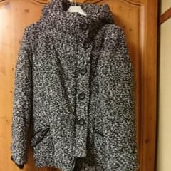 値下げしました！ 新品 ツイードコート (Ｌ)のサムネイル
