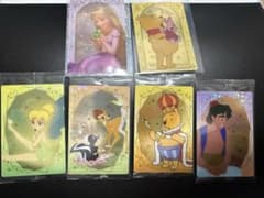 ディズニー ウエハース カード 1弾 2弾　6枚セット