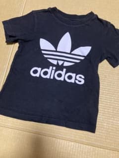 adidas 黒 ロゴ Tシャツ 100cmのサムネイル
