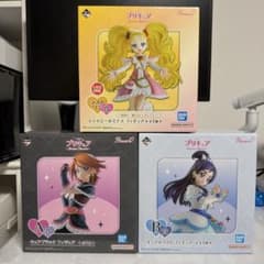プリキュア 一番くじ A,B,ラストワン賞 フィギュアセットのサムネイル