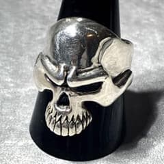 20号　サーティーンデザインズ MAD SKULL RING 恋放ろ様 20号 サーティーンデザインズ MAD SKULL RING 恋放ろ様 - メルカリ