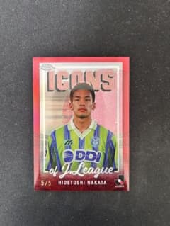 Topps Chrome J.League 中田英寿 5/5のサムネイル