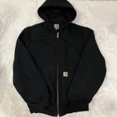 Carhartt USA製 アクティブジャケット Sサイズ J131BLK - メルカリ
