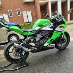 売り切れ カワサキ ZX 4R LCI PARTS ショートチタン スリップオン マフラー