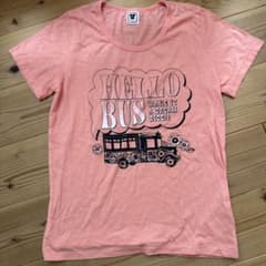 RODEO C.S. 半袖Tシャツ オレンジ バスプリント サイズ2のサムネイル