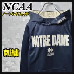 NCAA ノートルダム大学 パーカー スウェット メンズ ネイビー 紺 US