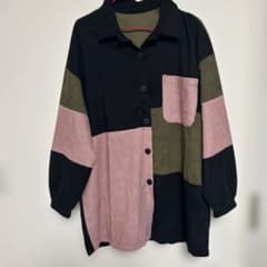 SHEIN コーデュロイ シャツ ジャケットのサムネイル