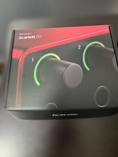 Focusrite Scarlett 2i2 第4世代【未使用】