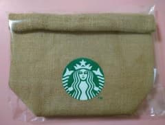 美品　スターバックス　2021福袋　 ジュートランチバッグ　保冷バッグ　スタバ