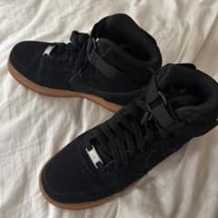 NIKE AIR FORCE 1 HIGH ブラック スエード 24.5のサムネイル