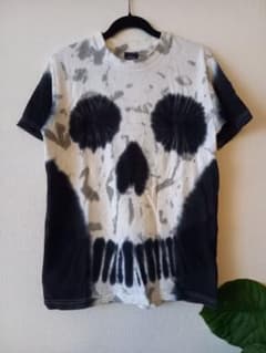 NUMBER (N)INE06SS☆ガンズ期☆タイダイスカル黒☆Tシャツ☆1新同