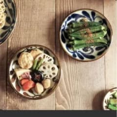 和食器　ブルー系　一皿のサムネイル