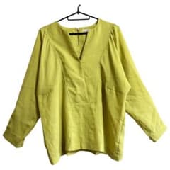 Thumbnail of Acuta アクータ (F) 長袖ブラウス シャツ 切替スキッパー 日本製