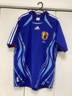 サッカー　日本代表　adidas アディダス ユニフォーム　Mサイズのサムネイル