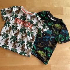 H&M ナタリーレテコラボTシャツ2枚セット　110〜120サイズ（5〜6歳）のサムネイル