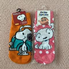 スヌーピー&シロ　靴下セットのサムネイル