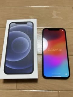 iPhone 12 ブラック 64 GB SIMフリー　美品のサムネイル