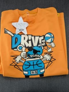 リトルモンスターズ バスケットボールTシャツ オレンジのサムネイル