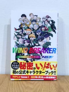 〓帯付き WIND BREAKER 公式キャラクターブック ㊙ノート - メルカリ