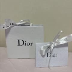 Dior リボン付きショッパー 2点セット ラッピング袋 - メルカリ