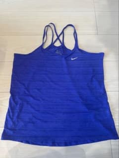 NIKE ナイキ DRI-FIT タンクトップ パープル Mのサムネイル