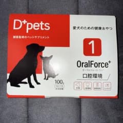 D+pets OralForce+ 口腔環境サプリメント 100gのサムネイル
