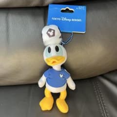 Donald Duck Soccer Strap Keychain