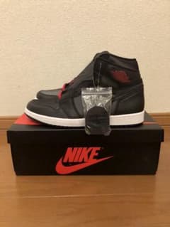 NIKE AIR JORDAN1 黒サテンのサムネイル