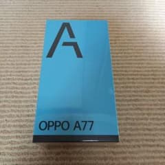 新品未開封、未使用　OPPO A77 ブラック CPH2385のサムネイル