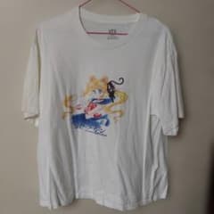 セーラームーン Tシャツ ホワイト　Lサイズのサムネイル