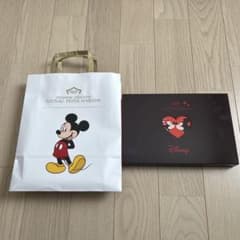 ガトーフェスタハラダ ディズニー ミッキー ミニー 空き缶 紙袋付き
