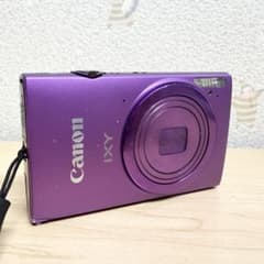 Canon IXY 430F パープル 本体のみ 動作未確認 - メルカリ