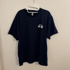 横浜家系ラーメン 魂心家 Tシャツ ネイビー Lサイズのサムネイル
