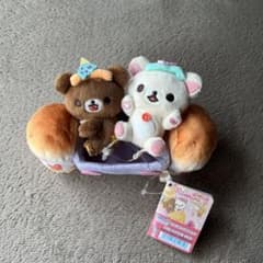 リラックマ おかしな遊園地てのりぬいぐるみセット コリラックマ チャイロイコグマのサムネイル