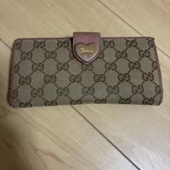 Gucci GGキャンバス ハート金具 長財布のサムネイル