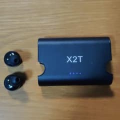 X2T ワイヤレスイヤホン ブラックのサムネイル
