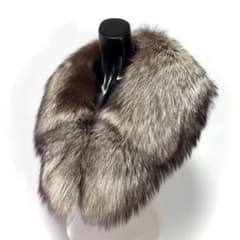 銀狐】SAGA FOX サガフォックス ショール シルバーフォックス 銀幕品格  