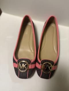 Michael Kors flat shoes, brown/pink