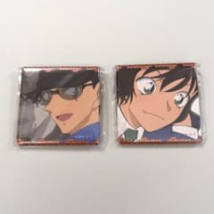 名探偵コナン コナンランド メモリアル缶バッジ 赤井秀一 世良真純 2点