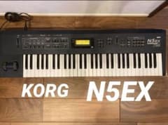KORG N5EX シンセサイザー 61鍵 アダプター付き - メルカリ