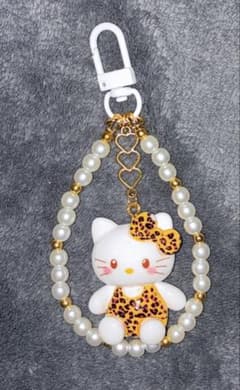 キティ ヒョウ柄 キーホルダーのサムネイル