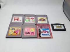 GB&GBAカービィ7本セットのサムネイル