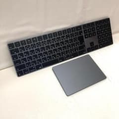 【美品】スペースグレイ セット MAGIC KEYBOARD TRACKPAD スペースグレイ セット MAGIC TRACKPAD KEYBOARD - メルカリ