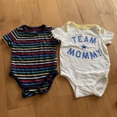 ✡値下げ✡Baby Gap ベビー ロンパース 2点セットのサムネイル