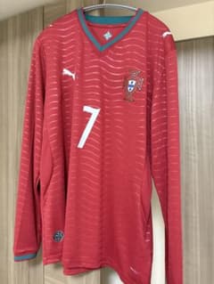 PUMA ポルトガル代表 レプリカユニフォーム ロナウド　Lサイズのサムネイル