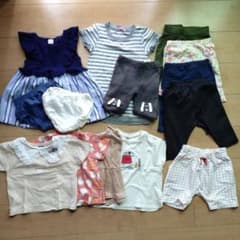 子供服 まとめ売り 14点 トップス ボトムス 90cm 女の子 夏服のサムネイル