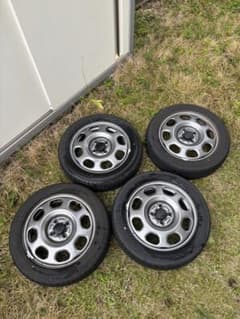 新車！スズキハスラータフワイルド！！純正ホイールタイヤセット4本